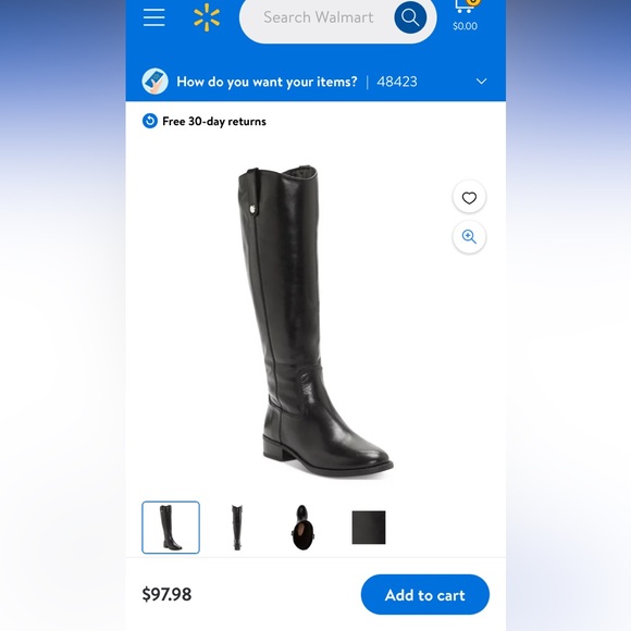 Leather upper boots - Picture 7 of 8